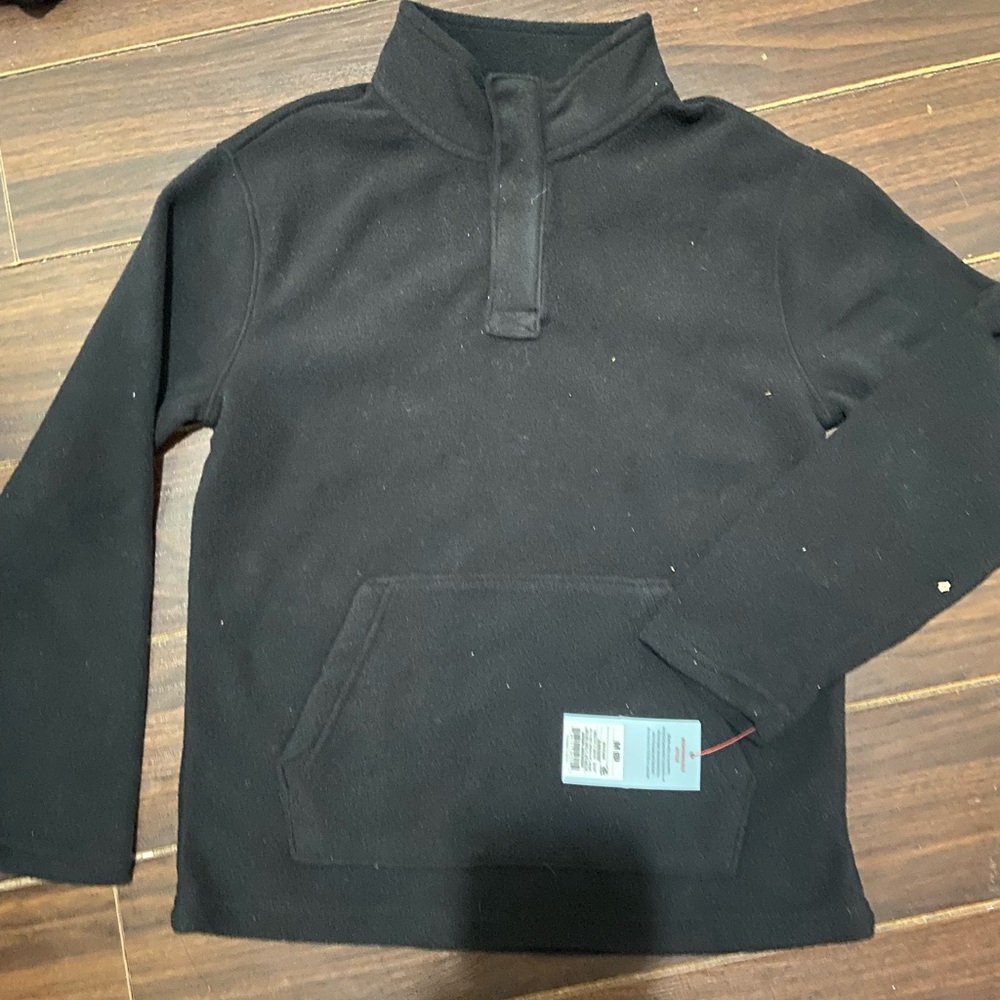 Black Men's Sweater
Cat & Jack Boys Black Fleece Jacket SZ: M